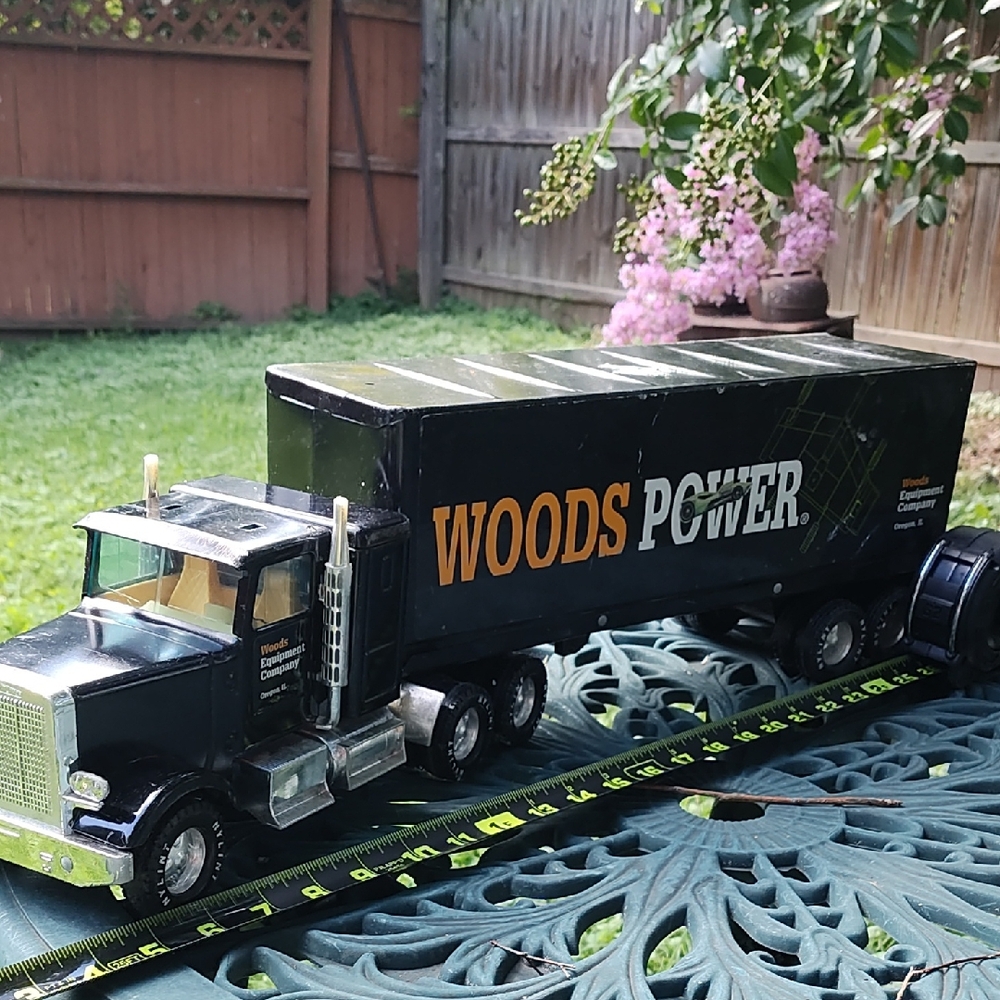 Black and Silver Model Truck